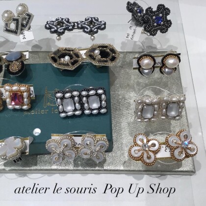 🟣🟢”atelier le souris” POP UP SHOP 開催中です🟣🟢