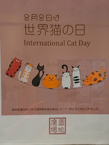 8/8は世界猫の日