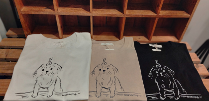 ネコイヌプリントTシャツ入荷致しました！