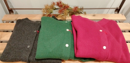 人気ウール2WAYカーデ入荷致しました！