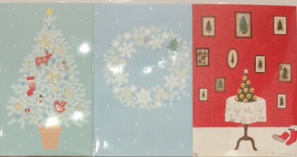クリスマスカード入荷致しました！