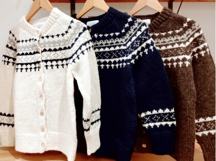 新作柄カーディガン入荷致しました！