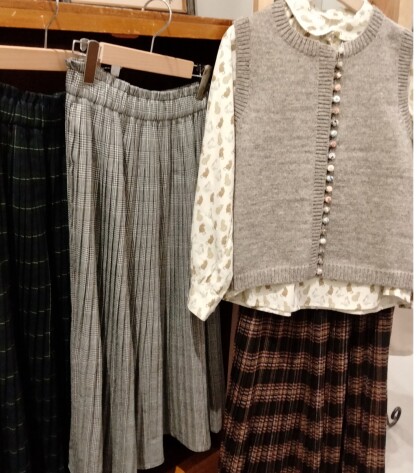 トラッド感なプリーツスカート🍂