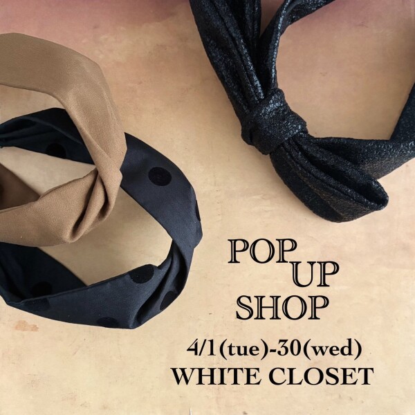 4/1(火)「draws」POP UP SHOPスタート✨