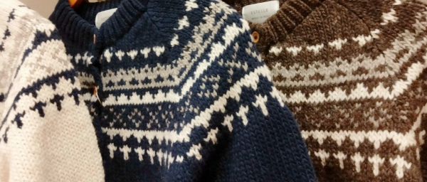 新作柄カーディガン入荷致しました！