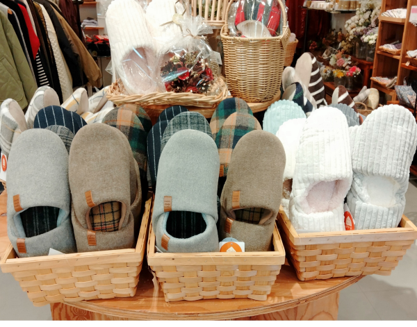 あったかスリッパ揃いました！