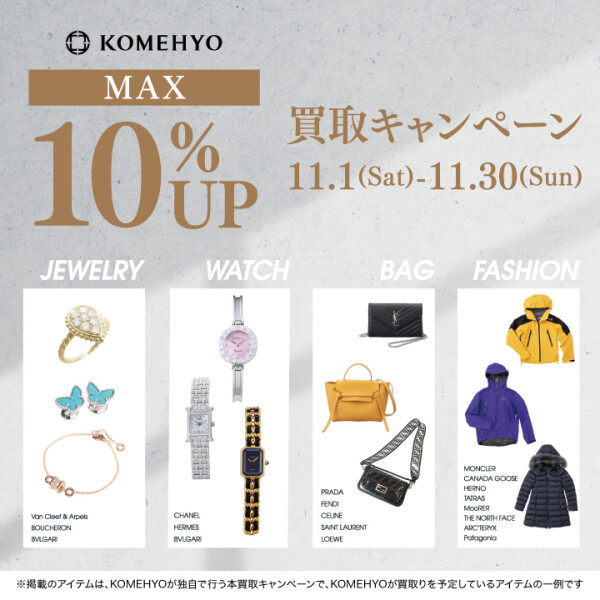 🦕MAX10％UP買取キャンペーン🦕