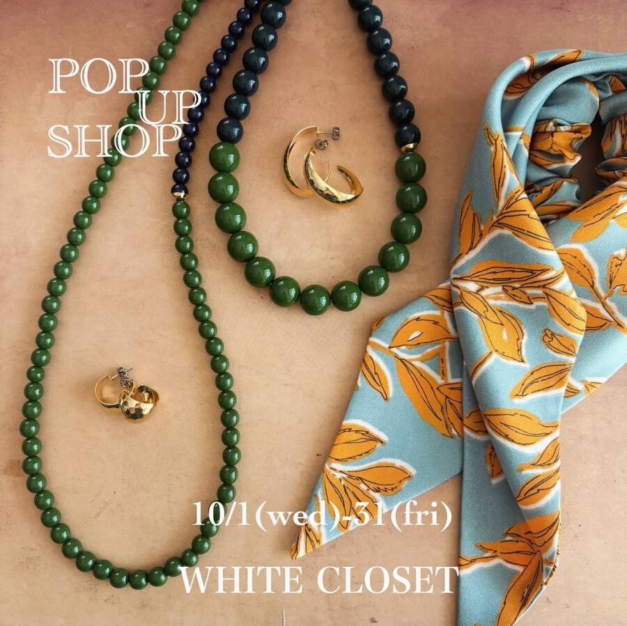 【information🗝】🌝10月は“draws” POP UP SHOP🍂