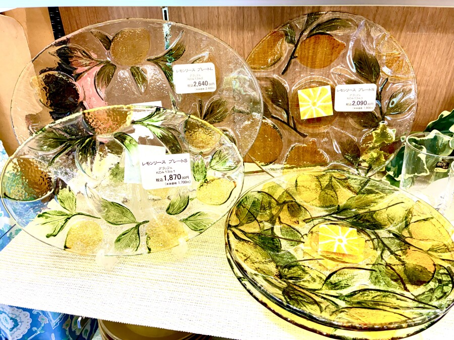 レモン柄の商品が入荷しました♪