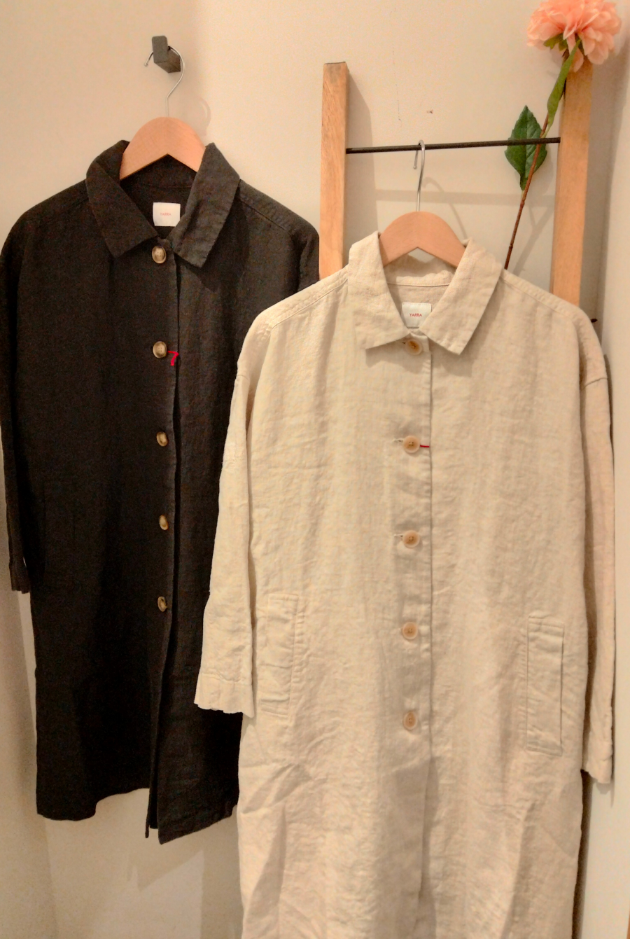 ナチュラルリネンコート入荷致しました！