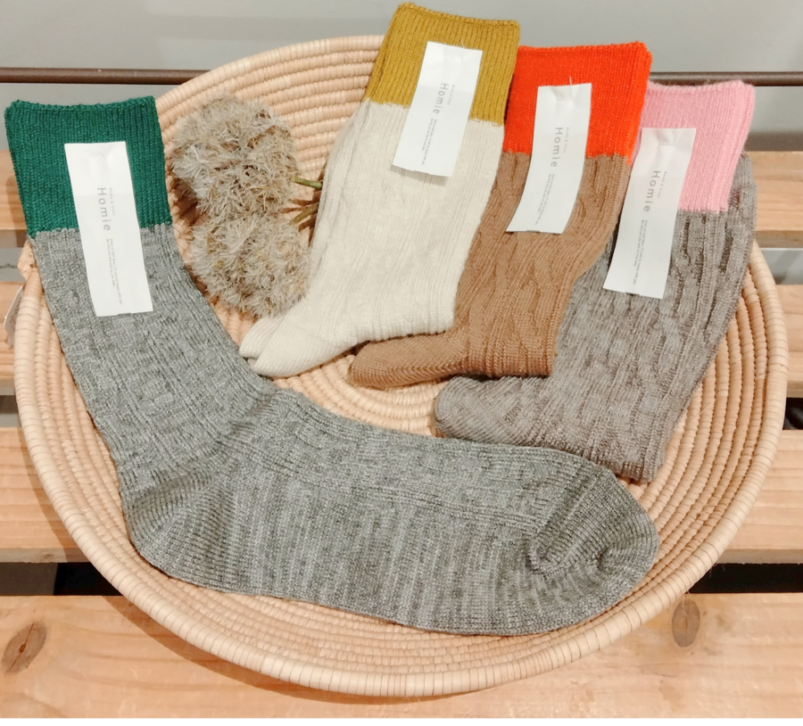 新作あったか靴下入荷致しました！