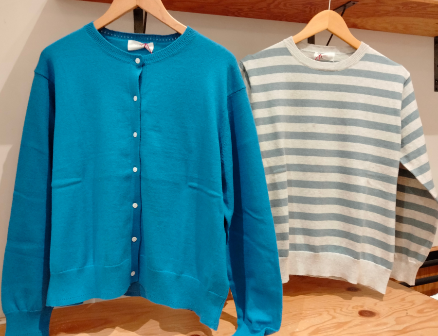 新作カシミア混ニット入荷致しました！