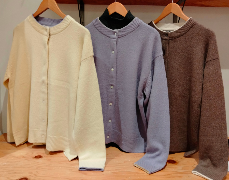 カラフルニットカーディガン入荷致しました！