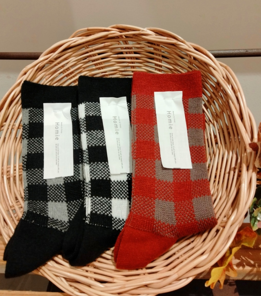 お洒落に活躍ソックスが入荷しました♪